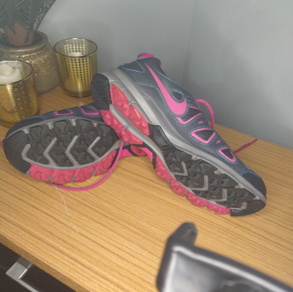Nike Alvord 10 Trail Sneakers Women's 11 Pink/Grey/Blue - Picture 8 of 13